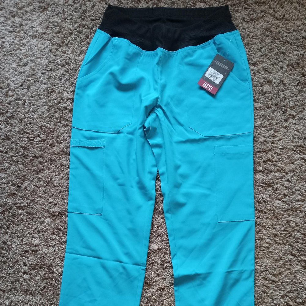 Dickies EDS Essentials Women's Natural Rise Tapered Leg Cargo Scrub Pants
